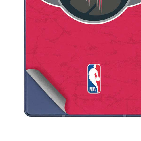 NBA Houston Rockets Distressed Galaxy Z Fold6 Skin
