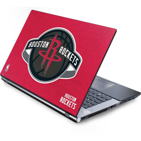 NBA Houston Rockets Distressed Generic Laptop Skin