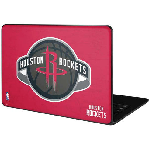 NBA Houston Rockets Distressed Google Pixelbook Go Skin