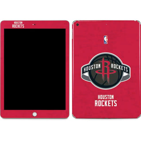 NBA Houston Rockets Distressed Apple iPad Skin