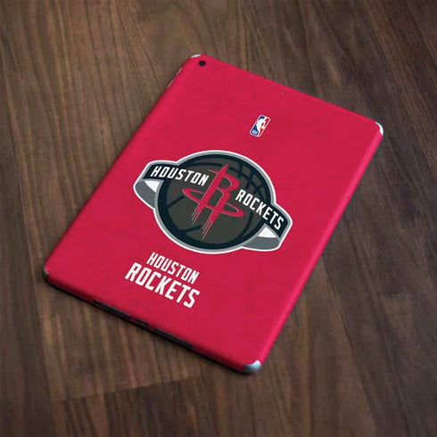 NBA Houston Rockets Distressed Apple iPad Skin