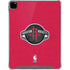 NBA Houston Rockets Distressed iPad Pro 12.9in (2020) Clear Case