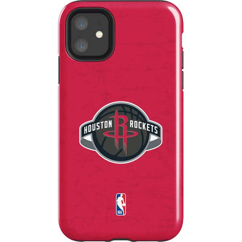 NBA Houston Rockets Distressed iPhone 11 Impact Case