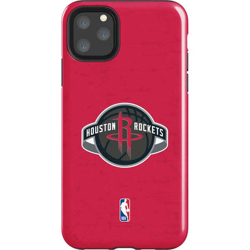 NBA Houston Rockets Distressed iPhone 11 Pro Max Impact Case