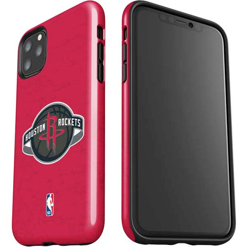 NBA Houston Rockets Distressed iPhone 11 Pro Max Impact Case
