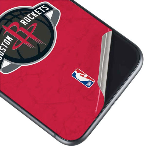 NBA Houston Rockets Distressed iPhone 11 Skin
