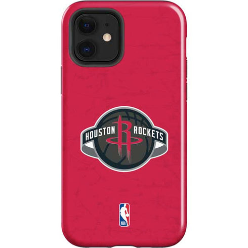 NBA Houston Rockets Distressed iPhone 12 Impact Case