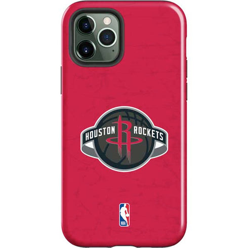 NBA Houston Rockets Distressed iPhone 12 Pro Impact Case