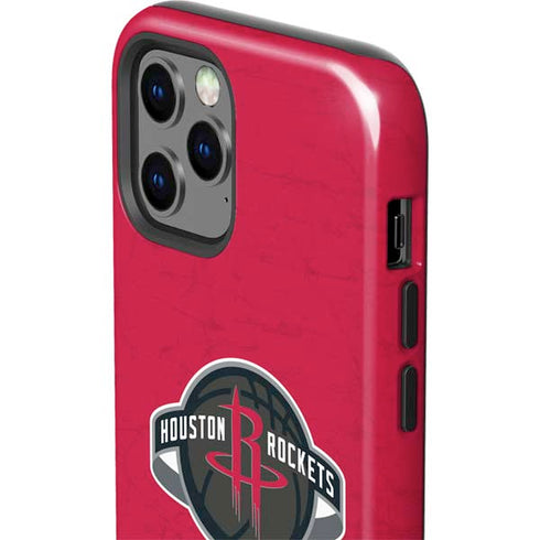 NBA Houston Rockets Distressed iPhone 12 Pro Max Impact Case