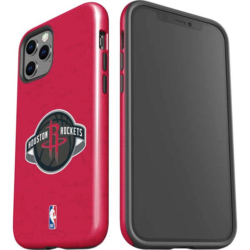 NBA Houston Rockets Distressed iPhone 12 Pro Max Impact Case