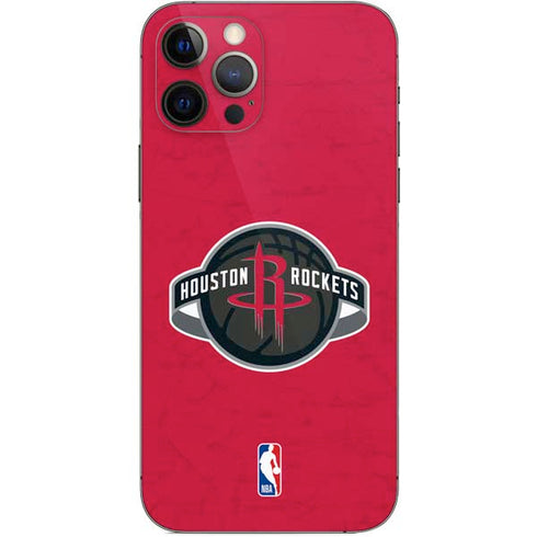 NBA Houston Rockets Distressed iPhone 12 Pro Skin