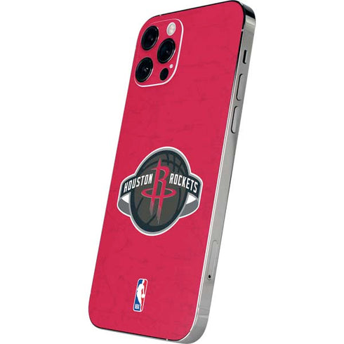 NBA Houston Rockets Distressed iPhone 12 Pro Skin