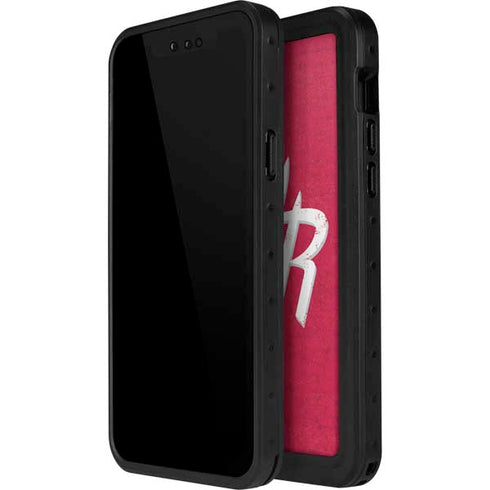 NBA Houston Rockets Distressed iPhone 12 Pro Waterproof Case