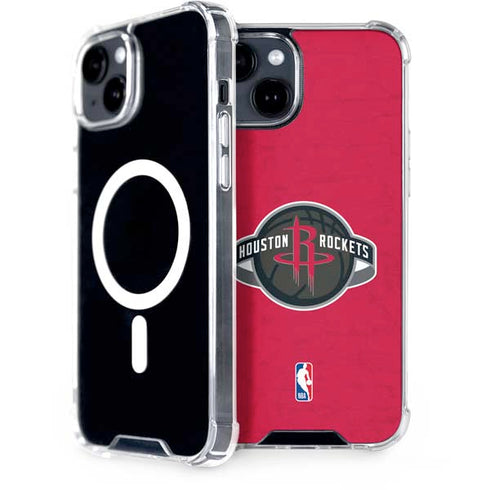 NBA Houston Rockets Distressed iPhone 13 MagSafe Case