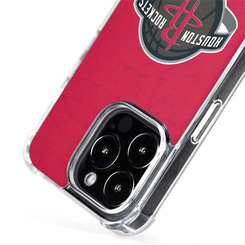 NBA Houston Rockets Distressed iPhone 13 Pro Max MagSafe Case