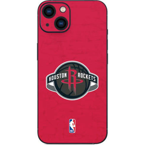 NBA Houston Rockets Distressed iPhone 13 Skin