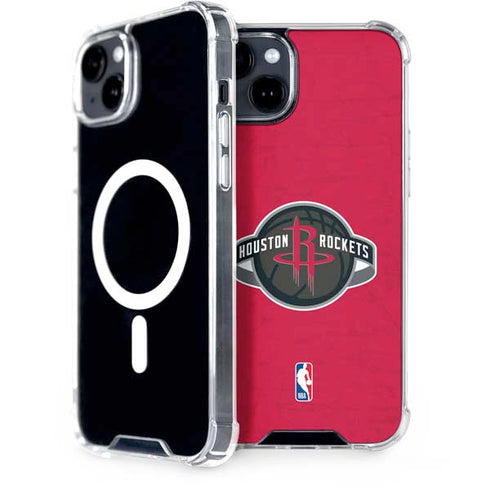 NBA Houston Rockets Distressed iPhone 14 MagSafe Case