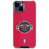 NBA Houston Rockets Distressed iPhone 14 Plus Clear Case