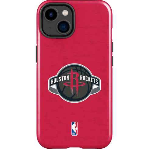 NBA Houston Rockets Distressed iPhone 14 Plus Impact Case