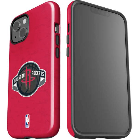 NBA Houston Rockets Distressed iPhone 14 Plus Impact Case