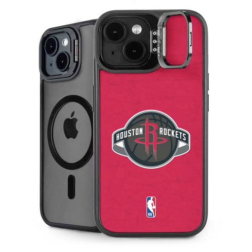 NBA Houston Rockets Distressed iPhone 14 Plus Kickstand Case