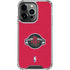 NBA Houston Rockets Distressed iPhone 14 Pro Clear Case