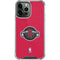 NBA Houston Rockets Distressed iPhone 14 Pro Max Clear Case