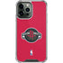 NBA Houston Rockets Distressed iPhone 14 Pro Max Clear Case