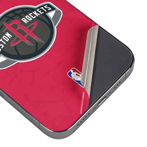 NBA Houston Rockets Distressed iPhone 14 Pro Max Skin