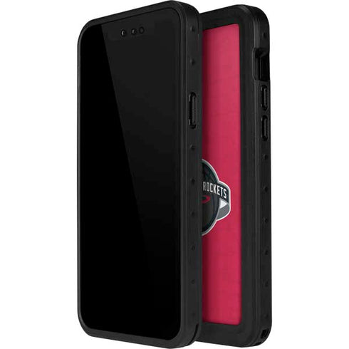 NBA Houston Rockets Distressed iPhone 14 Pro Max Waterproof Case