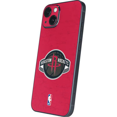 NBA Houston Rockets Distressed iPhone 15 Plus Skin