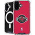 NBA Houston Rockets Distressed iPhone 16 Plus MagSafe Case