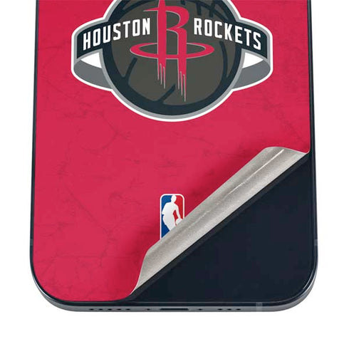 NBA Houston Rockets Distressed iPhone 16 Plus Skin