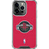 NBA Houston Rockets Distressed iPhone 16 Pro Max Clear Case