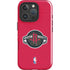 NBA Houston Rockets Distressed iPhone 16 Pro Max Impact Case