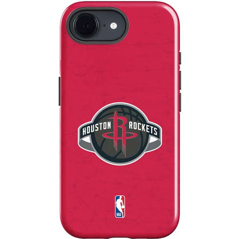 NBA Houston Rockets Distressed iPhone 16e Impact Case