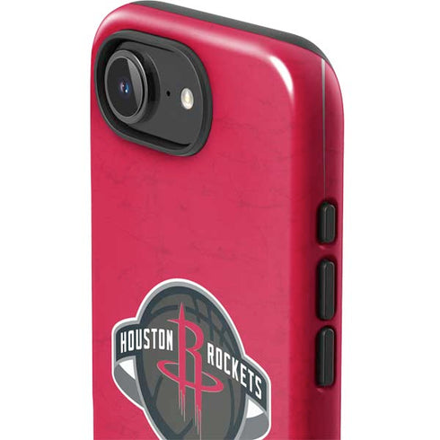 NBA Houston Rockets Distressed iPhone 16e Impact Case