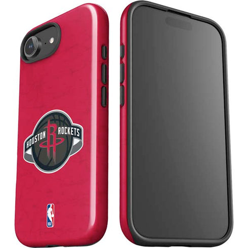 NBA Houston Rockets Distressed iPhone 16e Impact Case
