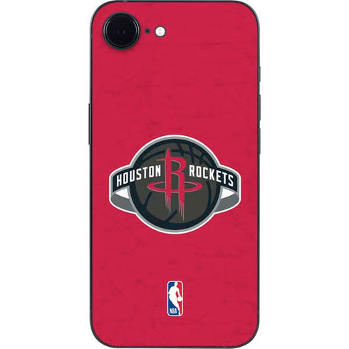 NBA Houston Rockets Distressed iPhone 16e Skin