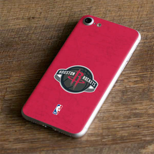 NBA Houston Rockets Distressed iPhone 7 Skin