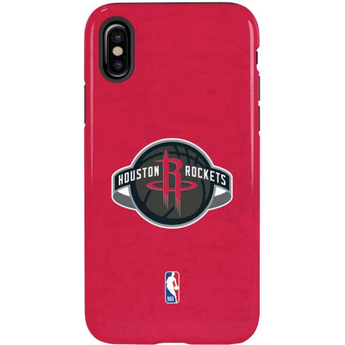 NBA Houston Rockets Distressed iPhone X Pro Case