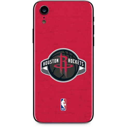 NBA Houston Rockets Distressed iPhone XR Skin