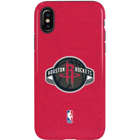 NBA Houston Rockets Distressed iPhone XS Pro Case