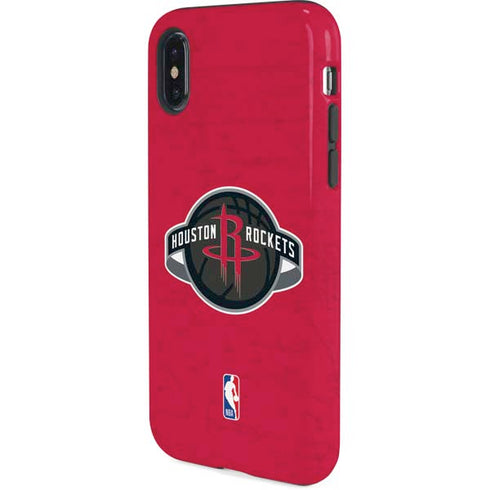 NBA Houston Rockets Distressed iPhone XS Pro Case