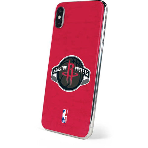 NBA Houston Rockets Distressed iPhone XS Skin