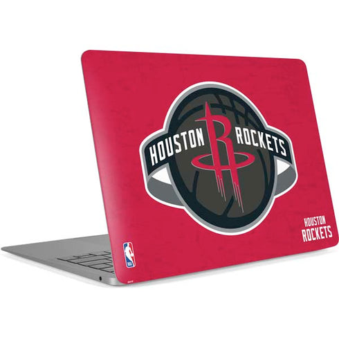 NBA Houston Rockets Distressed Apple MacBook Air Skin