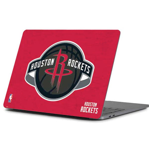 NBA Houston Rockets Distressed Apple MacBook Pro 13-inch Skin