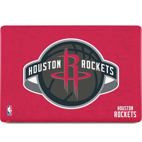 NBA Houston Rockets Distressed MacBook Skins