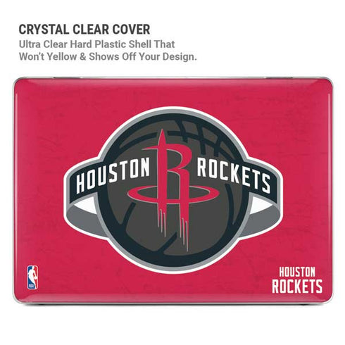 NBA Houston Rockets Distressed MacBook Pro 15in (2016-19) Case plus Skin
