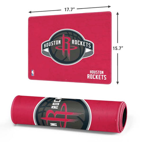 NBA Houston Rockets Distressed Gaming Mouse Pad